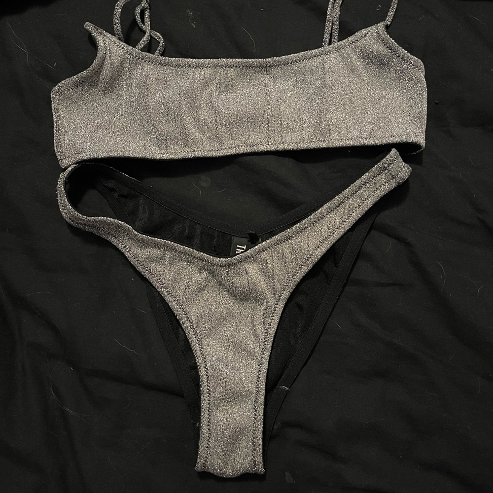 Triangl Mica Silver Bikini